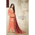 thumbnail image 2 of Event Wear Designer Indian Pakistani Salwar Kameez Suits Punjabi Patiyala Dress ( Peach, XS - 36 ), 2 of 5