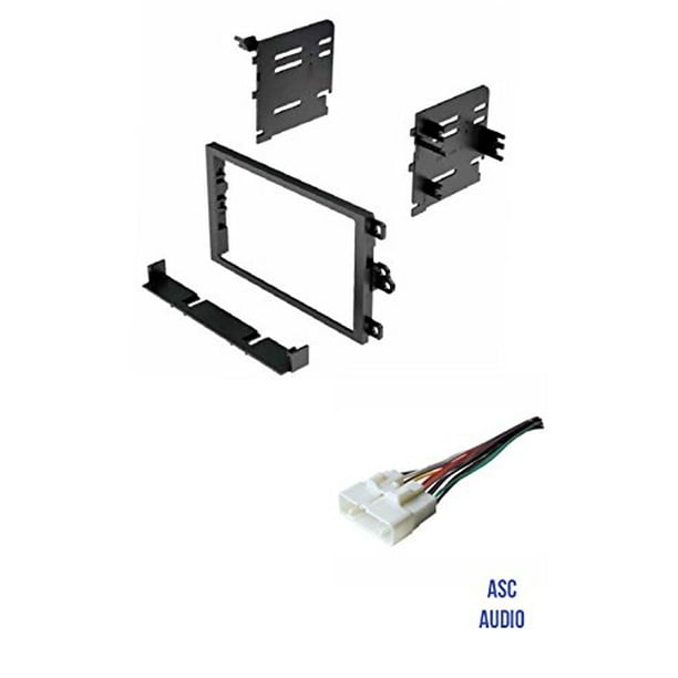 ASC Car Stereo Install Dash Kit and Wire Harness to Install an Aftermarket Double Din Radio for some 1998 - 2002 Honda Passport, 1998 - 2000 Isuzu ...