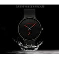 thumbnail image 5 of Crrju watch men Top Brand Luxury Quartz watch Casual quartz watch stainless steel Mesh strap ultra thin clock male Relog, 5 of 6