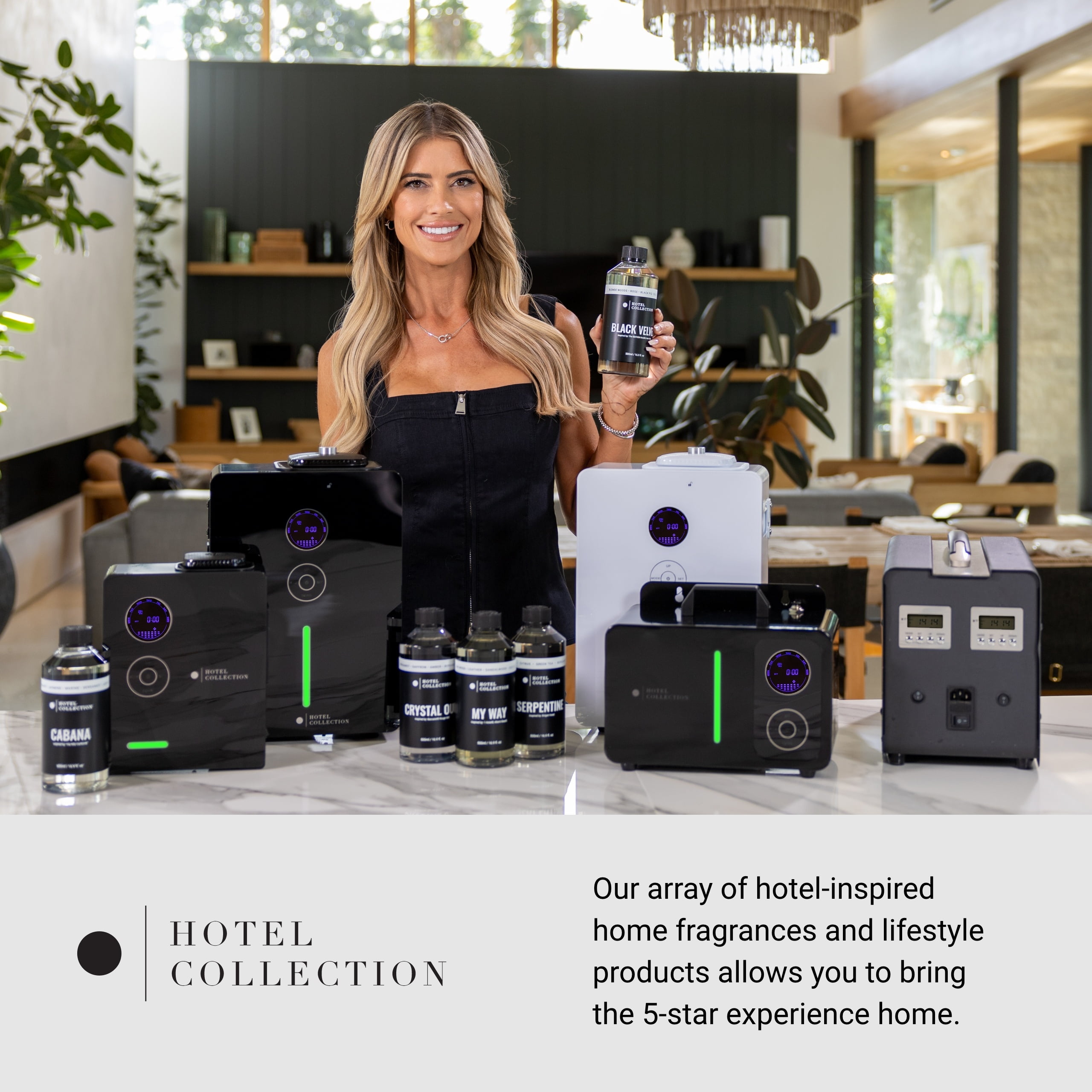 Hotel Collection Diffuser Oil-Canyon Lodge-Aromatherapy Essential Fragrance Oil-Luxury Hotel Inspired-Bulgarian Rose, Bergamot & Ambergris-500ML 16.9 Fl oz