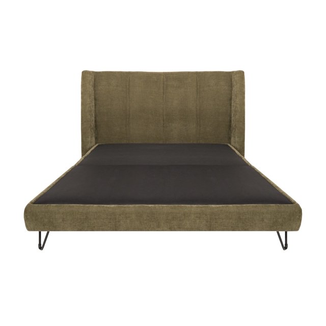 Cama QS Realy Verde Moss Kessa Muebles