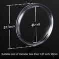 thumbnail image 2 of 46 mm Coin Capsules Holder and Protect Gasket Coin Holder Case Box for Coin Collection Supplies (8 Sizes, 60 Pieces), 2 of 4