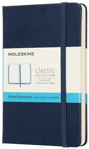 CLASSIC NOTEBOOK PKT DOTTED BLUE (BLUE) (HCVR)