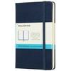 Classic Collection Hard Cover Notebook, 1 Subject, Dotted Rule, Sapphire Blue Cover, 5.5 X 3.5 | Bundle of 5 Each