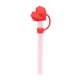 thumbnail image 1 of Tapa Para Vaso De San Valentín Tapa Para Pajita En Forma De Corazón Tapa Para Pajita Reutilizable Tapa Protectora Para Pajita Tapa Para Pajita De 6-10 Mm Funda Protectora, 1 of 4