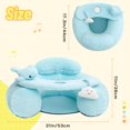thumbnail image 3 of Baby Sit Me Up Seat, Inflatable Baby Seat with Cover for Babies 3-36 Months,Portable,Inflatable Sit & Play Floor Seats for Sitting Up (Blue), 3 of 8