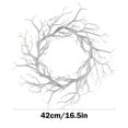 thumbnail image 5 of Halloween Wreath for Front Door Artificial Withered Twig Halloween Door Wreath Indoor Outdoor Home Party Decoration Spooky Holiday Ornament, 5 of 6