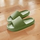 thumbnail image 5 of Zapatillas de almohada con diapositivas de nube suave suela gruesa zapatillas de ducha para interior y exterior, 5 of 6