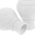 thumbnail image 5 of KAKOWELY Embouts de Tringle à Rideaux 2 Pcs Embouts Décoratifs pour Tringle à Rideaux Uniquement Embouts de Remplacement Modernes pour Tringles à Rideaux, 5 of 5