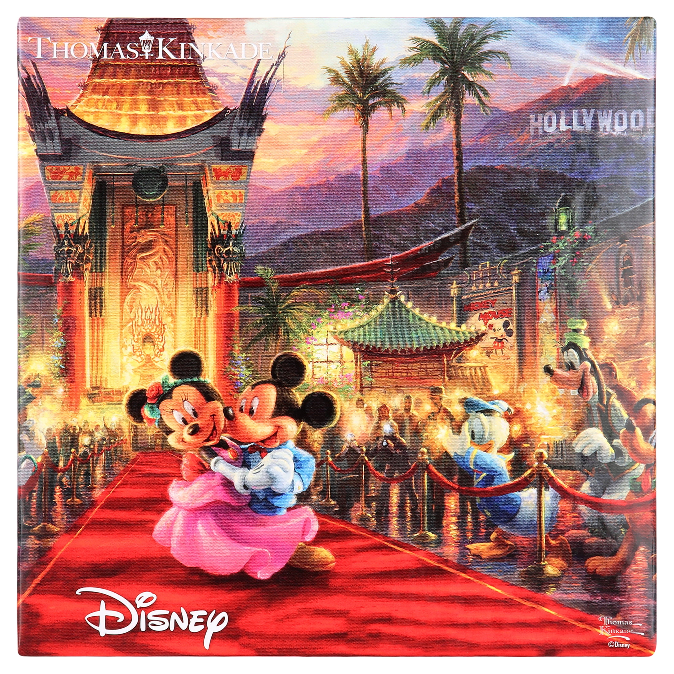 Disney - トミコ6333❤️ Ceaco - Thomas Kinkade - Disney - Mickey and Minnie in Paris