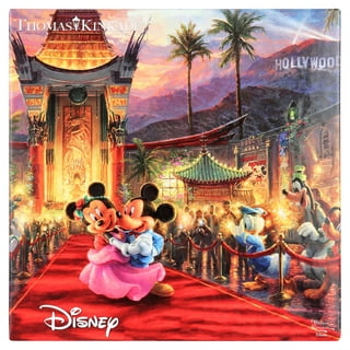 Thomas Kinkade Mickey And Minnie Puzzle