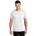 thumbnail image 2 of Gildan-Heavy 100% Cotton Short Sleeve T-Shirts for Adult Men's, Classic Width, Rib Collar,Crew Neck,Bulk- 6 Pack White Color Tees,Size- S, 2 of 5