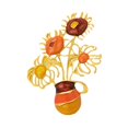 thumbnail image 3 of Broche De Girasol De Aleación, Broche Decorativo De Moda Para Solapa, Para Decoración De Abrigos Y Bolsos., 3 of 9