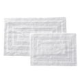 thumbnail image 3 of Eddie Bauer Logan White Cotton Tufted Bath Rug Set, 3 of 7