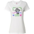 thumbnail image 3 of Inktastic Cocoa Beach Florida Cute Swimming Manatee Women's T-Shirt, 3 of 5