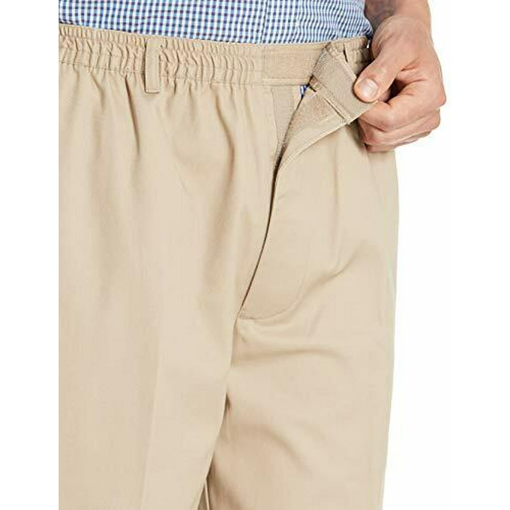 Benefit Wear ® Full Elastic Waist Pants with VELCRO® Waistband & Fly