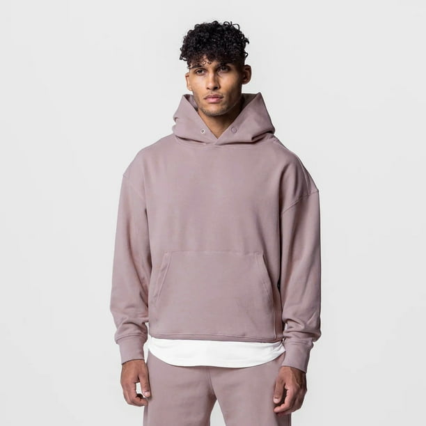 Compra Conjuntos De Jersey Con Capucha De Color Sólido Para Hombre