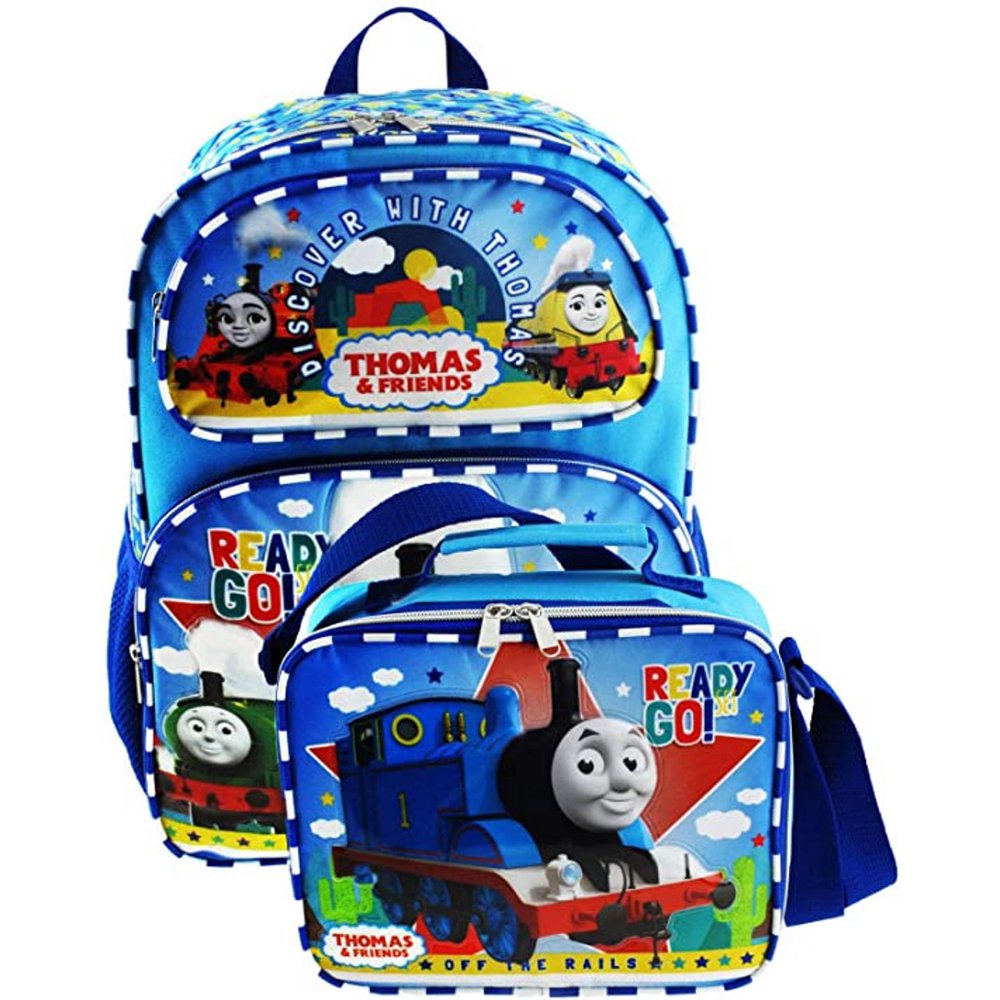 Licensed Thomas the Train Deluxe Full Size 16 Inch Backpack with