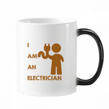 

Power Supply Electricity Wage Source Job Mug Changing Color Cup Morphing Heat Sensitive 12oz