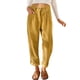 thumbnail image 1 of WILLBEST Pantalones Casuales de Pana para Mujer, Corte Recto y con Bolsillos, Cómodos para el Día a Día. Extra Grande, 1 of 7
