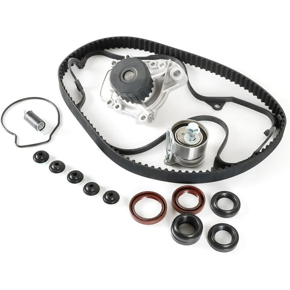 POLARPRA Timing Belt Kit   Water Pump & Cover Gasket Fits for Honda Civic D17A1 D17A2 D17A7 Engine Aftermarket Parts