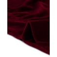thumbnail image 5 of INSPIRE CHIC Women's Velvet Pajamas Set Long Sleeve Top and Pants Soft Warm Sleepwear XS Red, 5 of 5