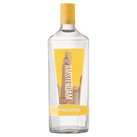 New Amsterdam Pineapple Flavored Vodka, 1.75 L Bottle, 35% ABV