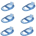 thumbnail image 1 of Kelsyus Floating Pool Lounger Inflatable Chair w/ Cup Holder, Blue (6 Pack), 1 of 8