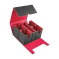 thumbnail image 2 of DYNWAVECA Boîte de Rangement pour Cartes à Collectionner Grande Capacité Protecteur Premium pour Cartes TCG Noir Rouge, 2 of 10