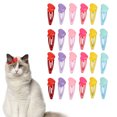 thumbnail image 3 of Pinzas para el pelo para mascotas ANGGREK Horquilla para mascotas 24 piezas hechas a mano, 3 of 8