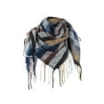 thumbnail image 2 of Dvkptbk Foulards pour Femmes Mode Hiver Femmes Foulard Colorée Décontractée Foulard à Franges Châle Vêtements en Liquidation, 2 of 5
