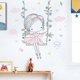 thumbnail image 5 of Adhesivo de pared de niña de dibujos animados JAMW para habitación de niños 1 juego, 5 of 5