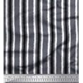 thumbnail image 1 of Soimoi Crepe Silk Fabric Stripe Block Print Fabric by The Yard 42 Inch Wide, 1 of 1