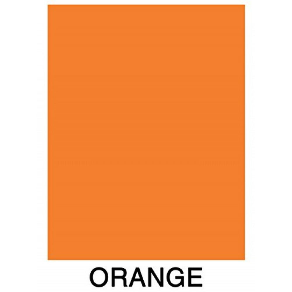 Neon Bright Fluorescent Colored Paper 500 Sheets (8.5 X 11, Orange