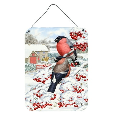 Eurasian Bullfinch Wall or Door Hanging Prints