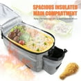 thumbnail image 2 of Bike Pannier,Warm/cool Items Visible And Bbq Frame Rear Mtb And Carry Bike Cooler Open Fire Mtb Bike And Essentials Cooler Rear Enhance Visibility Chain And Items Or Cold Rear Rotatable Rear, 2 of 7