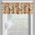 thumbnail image 2 of Ambesonne Rowan Valance Pack of 2, Fall Themed Mixed Pattern, 54"X18", Multicolor, 2 of 5