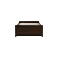 thumbnail image 6 of Noble House Opal Twin Bed with Integrated Storage Drawers, Solid Rubber Wood Platform Bed Frame, Espresso, 6 of 10