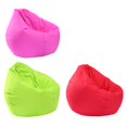 thumbnail image 1 of Funda grande impermeable de 3 piezas para bolsa de frijoles, funda para sofá, perfecta para almacenamiento de juguetes peluche, rojo, v, 1 of 7