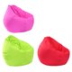 thumbnail image 1 of Bolsa de frijoles impermeable grande de 3 piezas sin relleno, cómoda funda de silla Asientos cómodos ños Adluts - rojo, verde y, 1 of 7