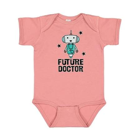 

Inktastic Future Doctor Outfit Robot Gift Baby Boy or Baby Girl Bodysuit