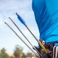 thumbnail image 2 of Wekity Arrows Vanes 4 Inch Plastic Feather Fletching for DIY Archery Arrows 50 Pack(Yellow)-0619, 2 of 5