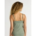 thumbnail image 4 of Time and Tru Women’s and Women’s Plus V Neck Tankini Top, Sizes XS-2X, 4 of 4
