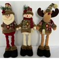 thumbnail image 5 of Muñeca Elástica de Tela A Cuadros con Copos de Nieve, Decoración Navideña para Hoteles y Centros Comerciales, Adornos de Diseño, Decoración Retro Navideña, 5 of 5