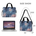 thumbnail image 3 of FORMRS 16" Laptop Bag Carrying Sleeve Case with Handle Travel Shoulder Briefcase, Trees in The Night, 3 of 8