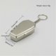 thumbnail image 2 of White Iron Casket Shaped Pocket Ashtray Portable Ashtray With Lids Ash Box School Bags With Charging Port (silver 1pc), 2 of 5