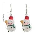 Christmas Tree Bell Earrings Christmas Creative Holiday Party Earrings