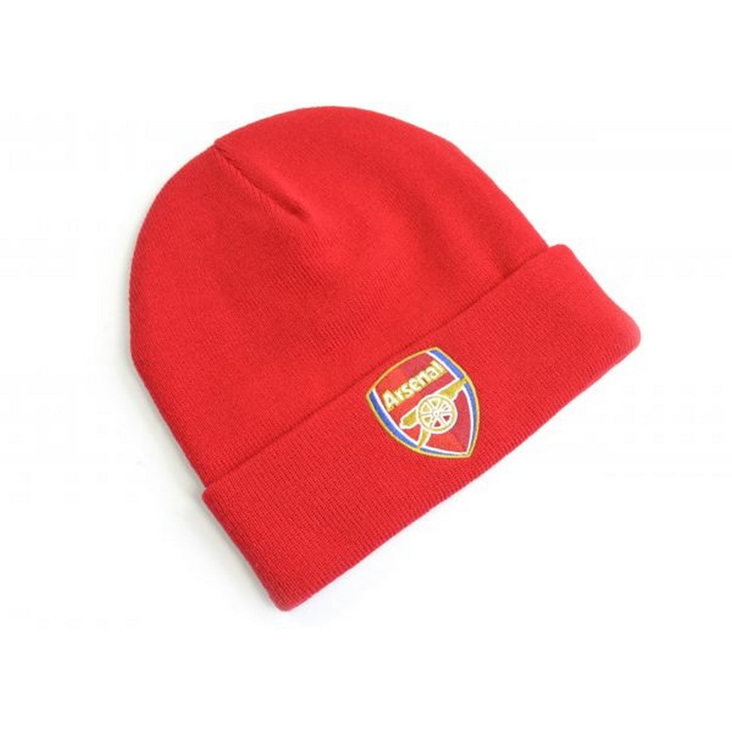 Arsenal FC Crest Knitted Turn Up Hat 