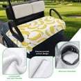 thumbnail image 5 of Golf Cart Seat Covers for 2 Seater,Yellow Banana Soft Microfiber Cart Seat Towel Blanket,Summer Tropical Fruits Watercolor Absorbent Breathable Non Slip Bench Seats Protector for Golf Course 51"x31", 5 of 9