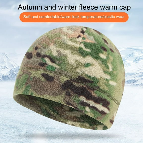 Opolski Head Wrap Winter Warm Hat Ultra thick Breathable Elastic Windproof Uv Face Neck Cover Protector Unisex Cycling Hat